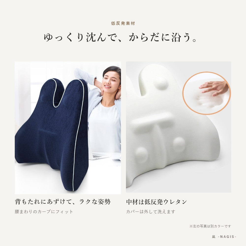 ゆっくり沈む低反発
